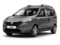 Коврики в салон (2 ряда) Renault Dokker 2012-н.в.