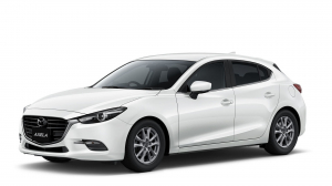 Коврик в багажник Mazda Axela (правый руль) 2013-2019 (хэтчбек)