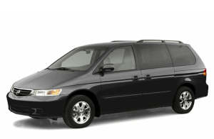 Коврики в салон (2 ряда) Honda Odyssey II (правый руль) 1999-2003