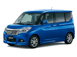 Коврик в багажник Suzuki Solio/ Solio Bandit III 2015-2020 (правый руль)
