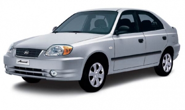 Коврики EVA 3D с бортами Hyundai Accent 2000-2012
