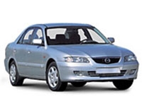 Коврики из экокожи 3D Mazda 626 V 1997-2002